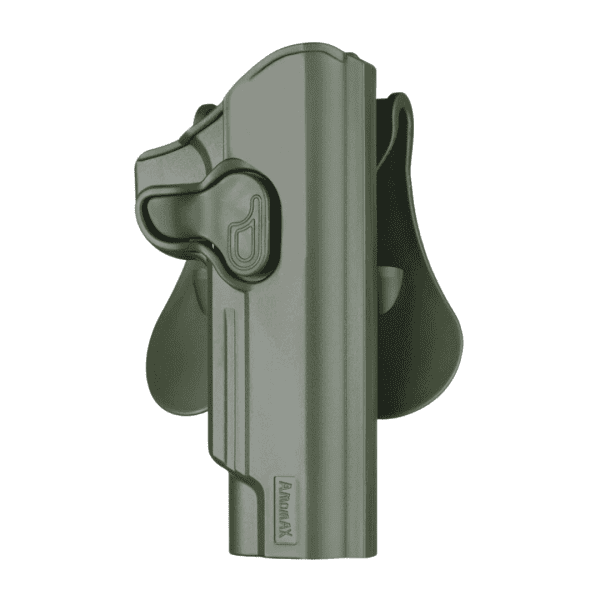Coldre Externo Amomax Destro Beretta 92, 92FS, M9 Verde - Image 2