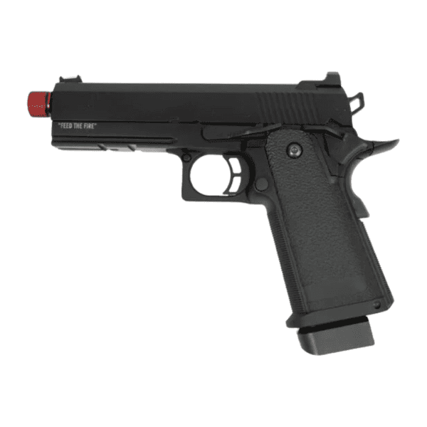 Pistola de Airsoft GBB 1911 Hi Capa 4.3 Black Whisper - TAG - Image 2