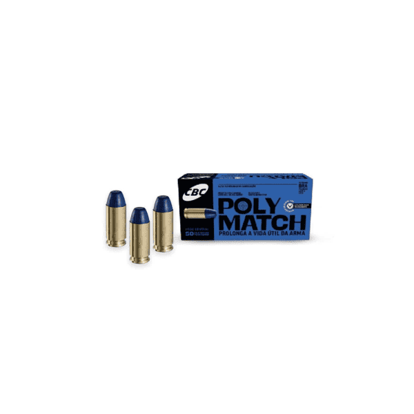 Munição CBC .40 S&W  Polymatch 180gr 50un