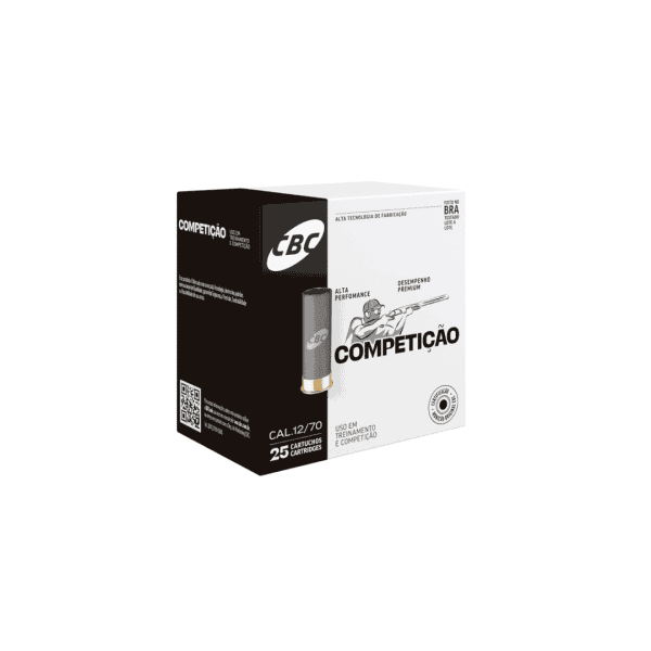 Cartucho CBC cal. 12 CH-7 1/2 T200 32gr Chumbo Olimpico - Image 2