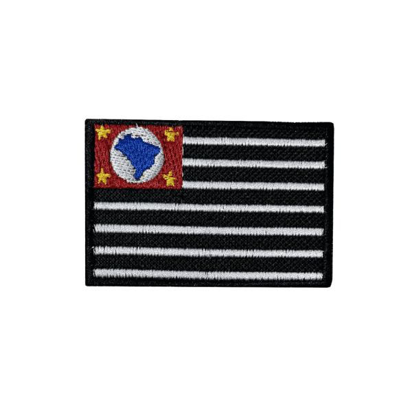 Patch Bordado Bandeira São Paulo