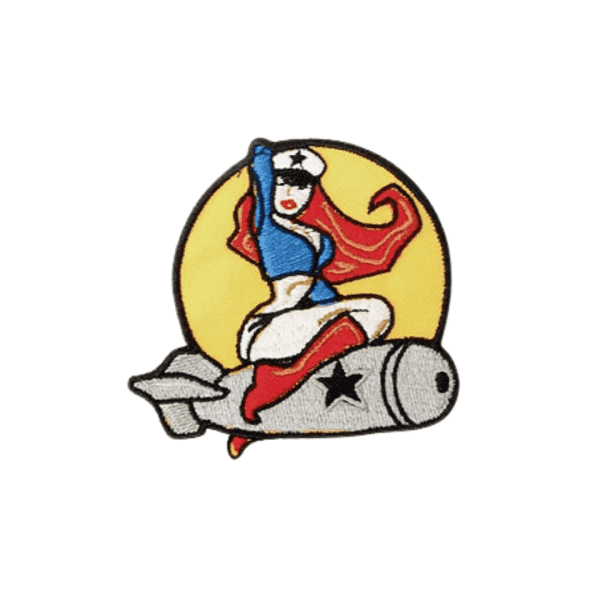 Patch Bordado Lady