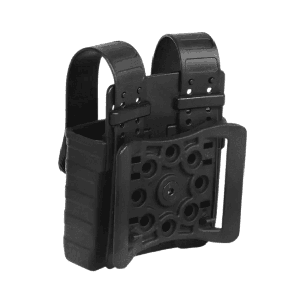 Porta Carregador Duplo Tab Lock Preto Bélica - Image 2