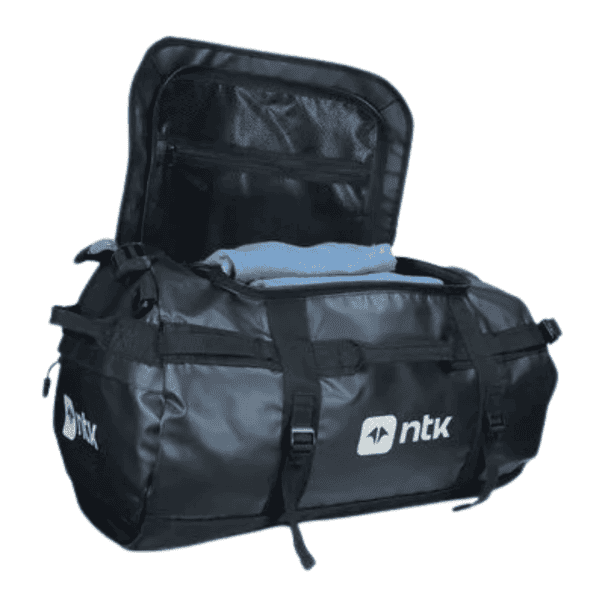 Mochila Impermeável Duffle Bag 50L Preta - Image 4