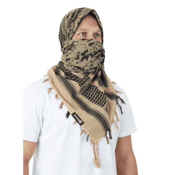 Shemagh MIRAGE DIGITAL Desert - INVICTUS - Image 2