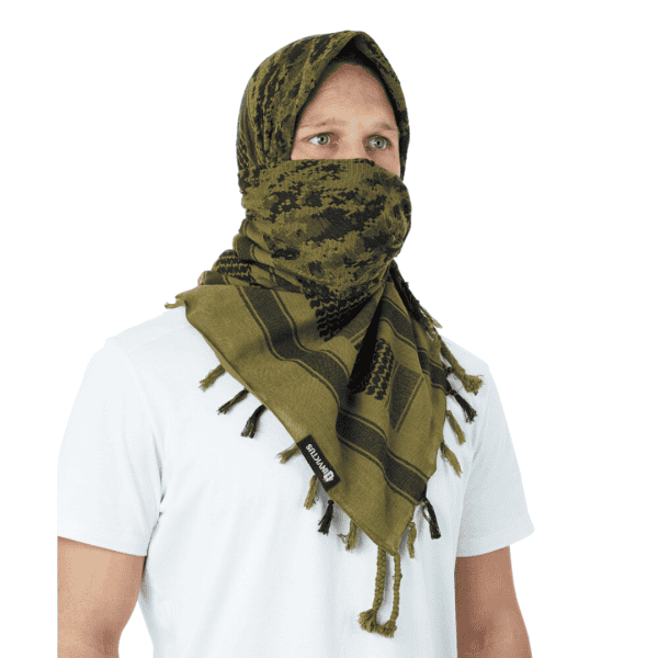 Shemagh MIRAGE DIGITAL Verde Oliva - INVICTUS - Image 2
