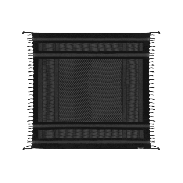 Shemagh Mirage Dune Preto e Cinza - INVICTUS - Image 2