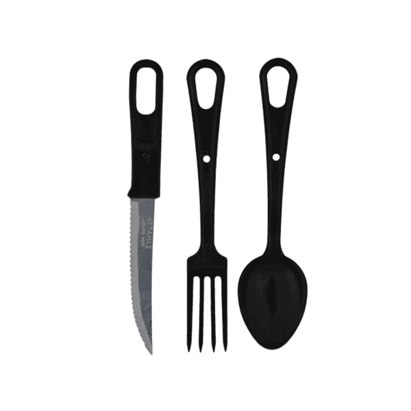 Talher Militar Com Lamina de Metal Preto - Image 2