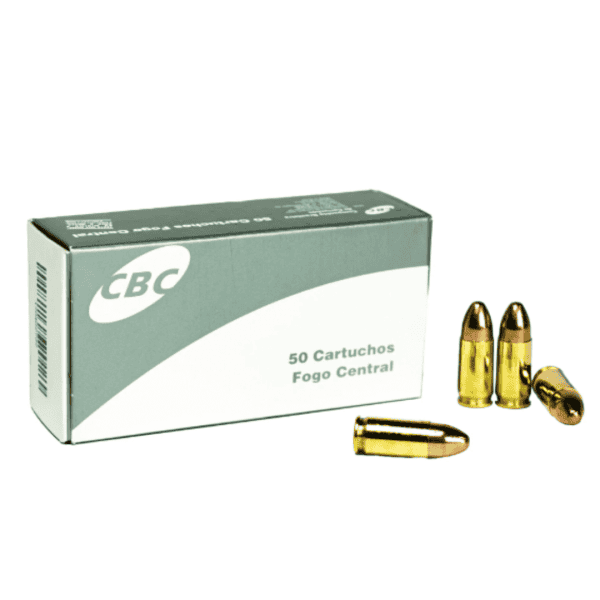 Munição CBC 9mm Luger Treina ETOG 124gr 50un - Image 2