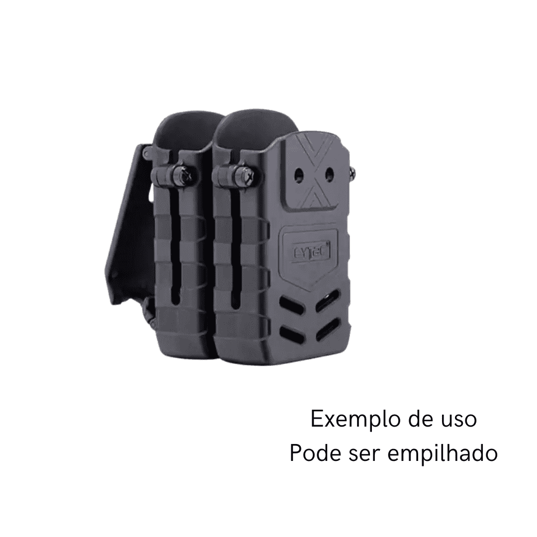 Porta Carregador Ajustavel 5.56 Cytac Preto
