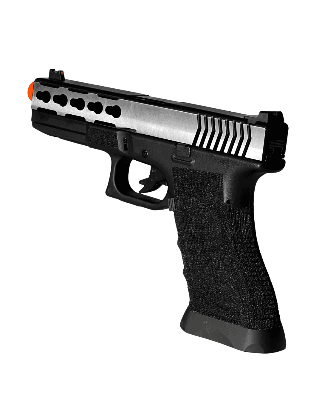 Pistola de Airsoft GBB Double Bell 74L Glock Silver 6mm - Image 3