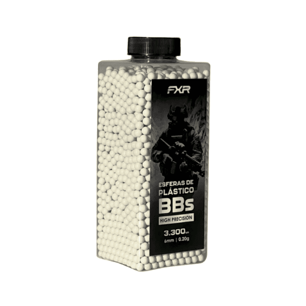 Munição Airsoft BBs 6mm 0.25g FXR 3.300un - Imagem 2