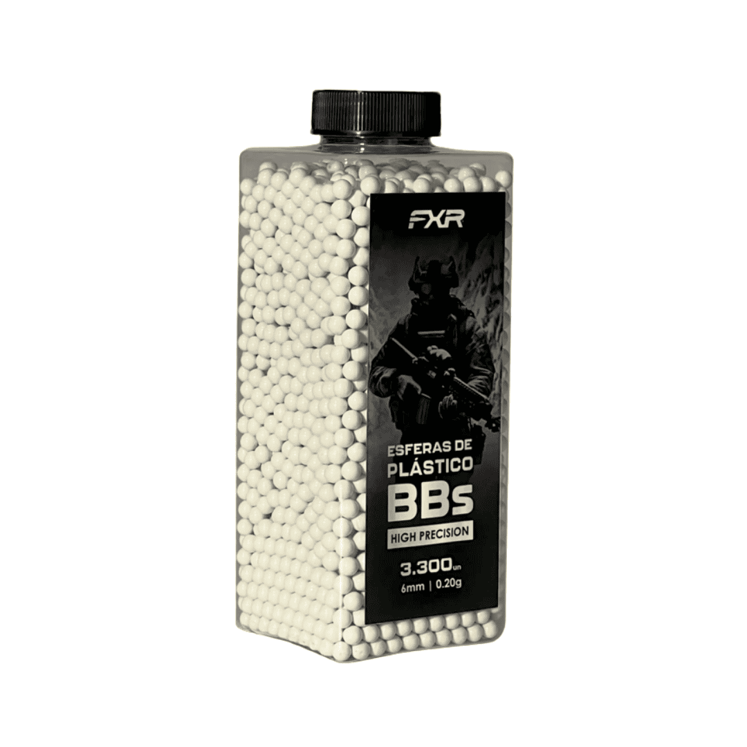 Munição Airsoft BBs 6mm 0.25g FXR 3.300un - Image 2