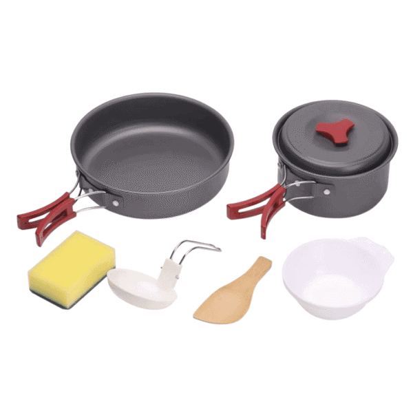 Conjunto de Panelas para Camping 7 peças Camp 2 NTK