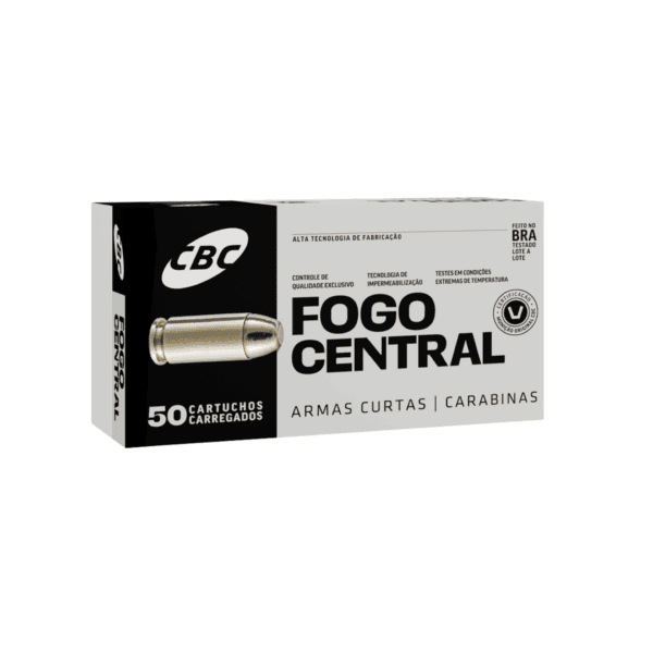 Munição CBC .40 S&W  Treina 180gr 50un