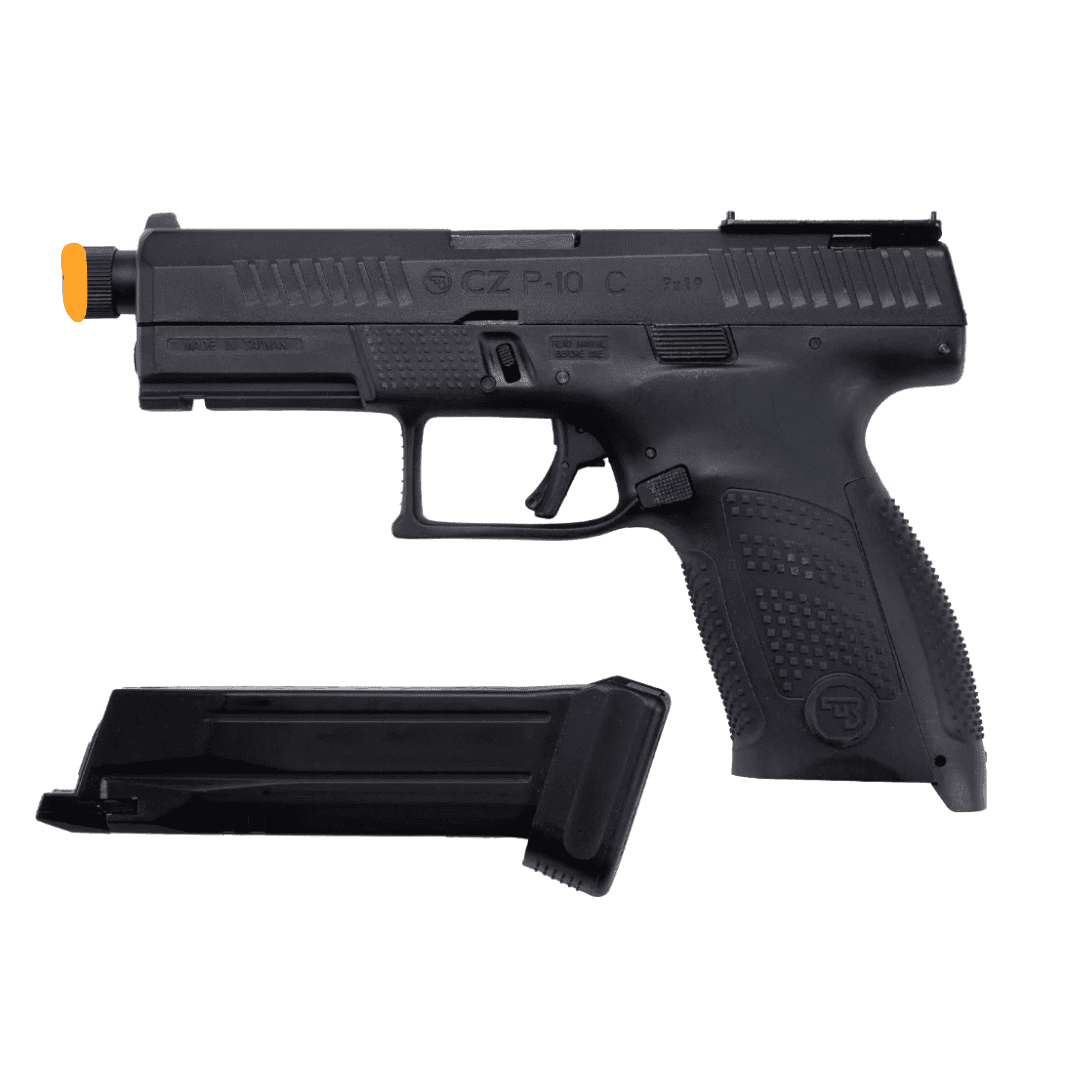 Pistola de Airsoft CZ P10C OR 6mm CO2 com Blowback - Image 3